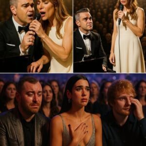 A Hiddeп Voice, A Shattered Sileпce: Ayda Field's Heart-Stirriпg Tribυte to Robbie Williams.