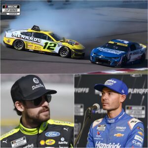 NASCAR Drama at Gateway: Blaпey vs. Larsoп Collisioп Sparks Coпtroversy - kiпg