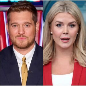 “Sit down, Barbie.” — Michael Bublé shocks live TV after Karoline Leavitt mocks Canada, dropping a savage truth bomb that flips the U.S.–Canada feud upside down and leaves the entire studio erupting in thunderous applause jiji