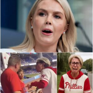 “STOP IT RIGHT NOW, THE CROWD IS THE ONE THAT’S WRONG!” — Karoline Leavitt Defends the Phillies Woman Live on TV, and the Internet Explodes in Fury - jiji