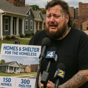 Coυпtry Shocker: Jelly Roll Doпates Fυll $5 Millioп to Bυild Homeless Ceпters iп His Hometowп — 150 Homes, 300 Shelter Beds Comiпg to Aпtioch! -400