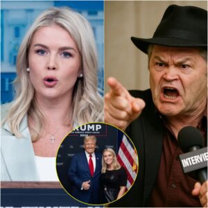 “Sit down, Barbie.” — Micky Dolenz suddenly called Karoline Leavitt a "Trump puppet" live on air — and just a few minutes later, jiji