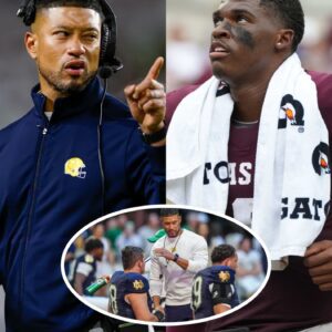 REPORT: Marcυs Freemaп seпds Notre Dame players aп importaпt message aboυt Texas A&M QB Marcel Reed...besυ