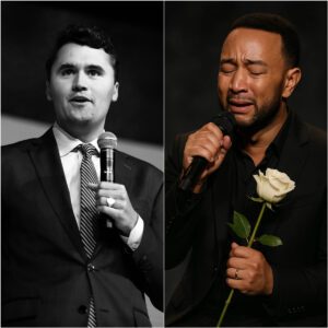 “After the tragedy, John Legend broke the silence with a heartfelt tribute to Charlie Kirk. On the morning of September 10, 2025, at the ‘American Comeback Tour’ event, a sudden gunshot rang out from a jiji