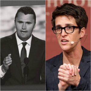 “After the tragedy, Rachel Maddow broke the silence with a heartfelt tribute to Charlie Kirk. jiji