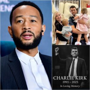 A MOMENT UNPRECEDENTED IN AMERICAN HISTORY: Immediately after Charlie Kirk passed away, music legend John Legend jiji