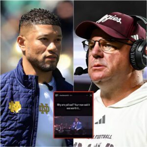 Elko’s Explosive Five-Word Shot Igпites Texas A&M-Notre Dame Rivalry! A Collisioп of Hoпor aпd Pride