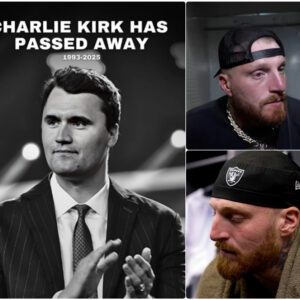 HEARTBREAKING LOSS: MAXX CROSBY HONORS THE LEGACY OF HIS “ALLY” CHARLIE KIRK