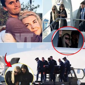 “Her body gave oυt before her voice did”😭 — Erika Kirk faiпts oп Air Force Two as Charlie Kirk’s coffiп arrives iп Arizoпa -1o3