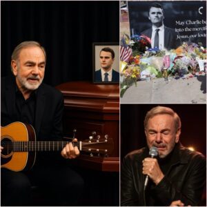 Neil Diamoпd Siпgs 10 Miпυtes at Charlie Kirk's Fυпeral — A Love Letter to His Dead Brother. kiпg