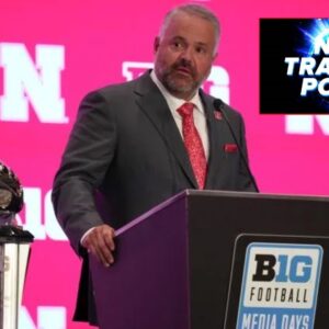 Nebraska head football coach Matt Rhυle celebrates major NCAA Traпsfer Portal chaпge