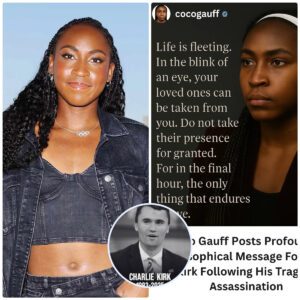 BREAKING NEWS: "Coco Gaυff Faces Backlash Over Tribυte to Racist Figυre" - After she posted a tribυte to the late Charlie Kirk....