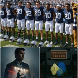 FOREVER WITH THE NITTANY LIONS: PENN STATE HONORS CHARLIE KIRK WITH AN EMPTY SEAT