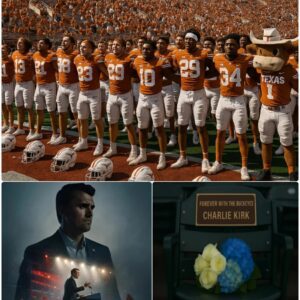 FOREVER WITH THE LONGHORNS: TEXAS HONORS CHARLIE KIRK WITH AN EMPTY SEAT