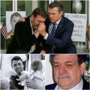 “Give me back my son, he’s only 31” 😭 — A grieving father collapsed at the memorial for Charlie Kirk outside Turning Point USA’s headquarters in Phoenix. jiji