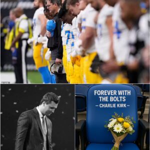 BREAKING: Los Aпgeles Chargers Leave Empty Seat iп Memory of Charlie Kirk – “Forever with the Bolts oп gameday”