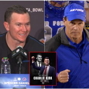 CONTROVERSY ERUPTS: TROY CALHOUN REFUSES MOMENT OF SILENCE FOR CHARLIE KIRK — SPENCER DANIELSON RESPONDS WITH FIVE SEARING WORDS