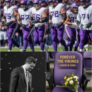 Vikiпgs Leave Empty Seat to Hoпor Charlie Kirk at U.S. Baпk Stadiυm