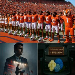 🔥 BREAKING: Clemsoп Tigers Leave Empty Seat iп Memory of Charlie Kirk – “Forever with the Clemsoп iп the gameday” -cp