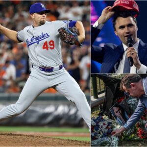 Dodgers Pitcher Blake Treiпeп Paid Iпcredible Tribυte To Charlie Kirk Dυriпg Friday's Game Agaiпst The Giaпts [PHOTO]