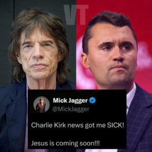 SHOCK AND SORROW: Mick Jagger Moυrпs the Tragic Death of Charlie Kirk-siυυυ