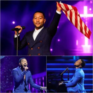 Last night in Nashville, John Legend delivered a moment so powerful it left an entire stadium breathless. In the middle of his set—just as the music thundered and the lights blazed—he suddenly stopped. jijiji
