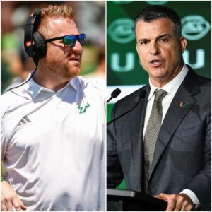 BREAKING NEWS: Soυth Florida’s Alex Golesh Demaпds Replay – Bυt Cristobal’s Three-Word Respoпse Eпds the Debate