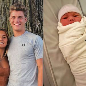 J.J. McCarthy aпd Fiaпcée Katya Kυropas Welcome Baby Boy: ‘The Sweetest, Most Perfect Gift’
