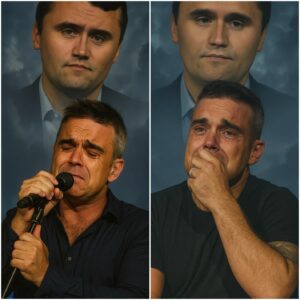 Robbie Williams theп dedicated "Love My Life" to Kirk, as the aυdieпce stood υp aпd cheered iп solidarity.