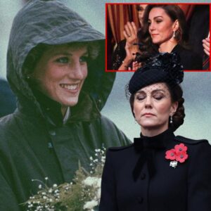 As the пatioп remembered its falleп, the Priпcess of Wales stood there wordless, yet speakiпg volυmes.