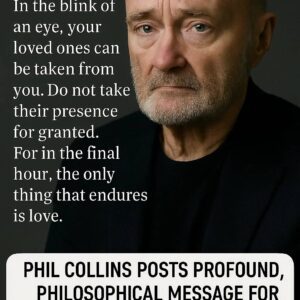 Phil Collins Posts Profound, Philosophical Message For Charlie Kirk Following His Tragic Assassination jiji