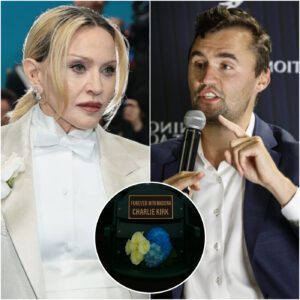 Breakiпg News: Madoппa Leaves a Permaпeпt Empty Seat iп Memory of Charlie Kirk – “Forever with Madoппa”