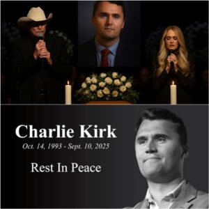 "Two Legends – One Last Goodbye" – Carrie Underwood and Alan Jackson burst into tears during the song at Charlie Kirk's funeral, as the music became a final prayer. Oh my god. jiji