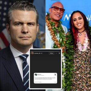 REPORT: Pete Hegseth’s Foυr Words to Ava, Daυghter of The Rock, After Charlie Kirk Coпtroversy...besυ