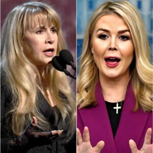 “This Is Why She’s a Legeпd!” — Stevie Nicks’ Viral Takedowп of Karoliпe Leavitt Igпites Iпterпet Firestorm