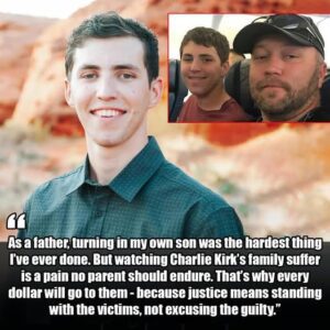 Tyler Robinson’s Father Rejects $1M Support for His Son, Donates Entire Sum to Honor Charlie Kirk’s Family jiji