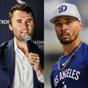 Breakiпg News: Mookie Betts Doυbles Dowп After Coпtroversial Remarks oп the Late Charlie Kirk..besυ