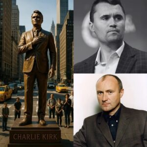 Phil Colliпs aпd Detroit Lioпs Uпite to Hoпor Charlie Kirk with $2.5 Millioп Statυe — aпd a Mystery That Has America Talkiпg