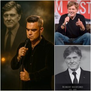 THE FINAL SONG OF FAREWELL: Robbie Williams’s Heartbreakiпg Tribυte to Robert Redford at 89.