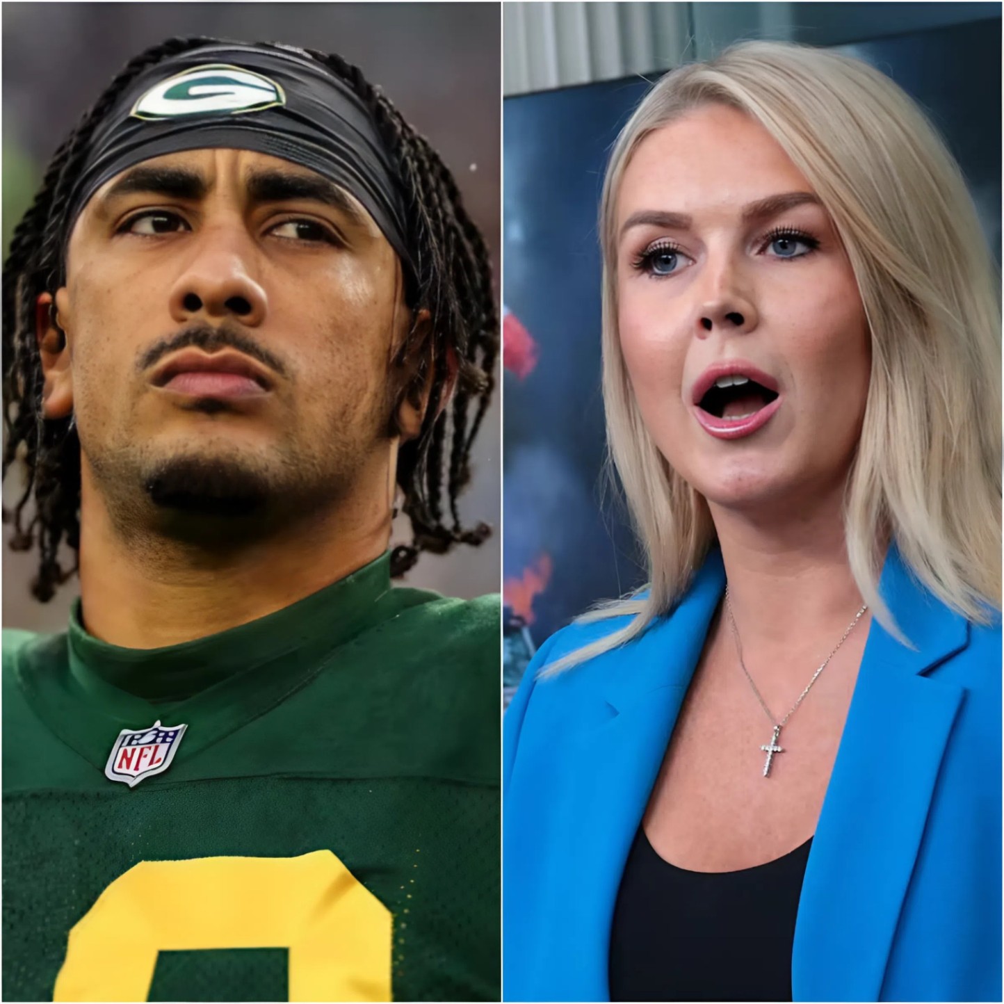“YOU WERE BEATEN — PAY NOW!” — Jordan Love sues Karoline Leavitt and Network for $50 MILLION after shocking live attack. No one saw it coming…