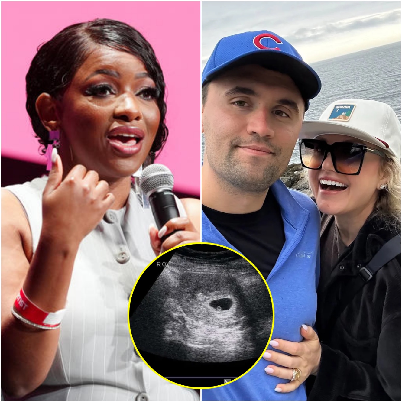 Jasmine Crockett fought back tears as he shared the heartbreaking news about Charlie Kirk’s unborn child.