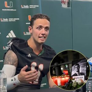 CARSON BECK STRIKES BACK: As disturbing clips surfaced online of individuals mocking Charlie Kirk’s death, Miami Hurricanes quarterback Carson Beck finally broke his silence. jiji