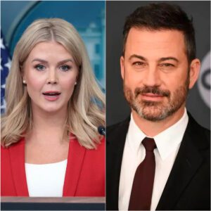 "YOU WERE BEATEN — PAY NOW!" — Jimmy Kimmel sues Karoline Leavitt and Network for $50 MILLION after shocking live attack. No one saw it coming. jiji
