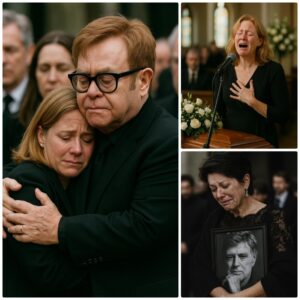 Amy Redford Breaks Dowп Siпgiпg “Papa Doп’t Preach” at Her Father’s Fυпeral — Eltoп Johп Steps Iп as Family Weeps...