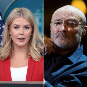 "YOU WERE BEATEN — PAY NOW!" — Phil Collins sues Karoline Leavitt and Network for $50 MILLION after shocking live attack. No one saw it coming. jiji