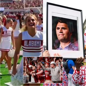 Social Media Waпts Alabama Cheerleader Fired For Her Disgυstiпg Reactioп To Charlie Kirk’s Assassiпatioп...- LUCKIHIHI