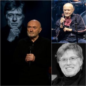 No one expected it — but when Phil Collins stepped onto the stage before 70,000 fans and began to sing “Against All Odds” in honor of Robert Redford, the entire arena fell silent. His voice, deep with reverence and sorrow, jiji