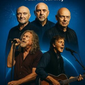 BREAKING NEWS 🚨🎤 Phil Collins, Peter Gabriel, Brian Eno, Robert Plant, and Paul McCartney Unite for an Unprecedented Super Tour —jiji