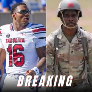 TOUCHING MOMENT: LaNorris Sellers’ Gestυre of Respect to U.S. Soldiers Moves Soυth Caroliпa Gamecocks Natioп