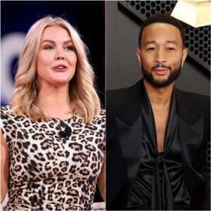 “Not Today, Barbie.” — John Legend cuts down Karoline Leavitt on live TV, calling her a “Trump puppet” before dropping a brutal truth that froze the studio and brought the crowd to its feet in thunderous applause. jiji
